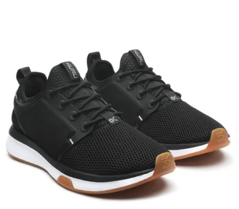Best KURU Footwear ATOM Jetblack-white-gum