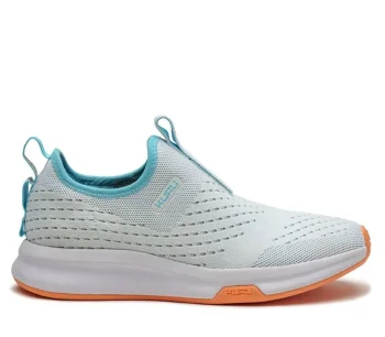 New KURU Footwear ATOM Slip-On Brightwhite-topazblue
