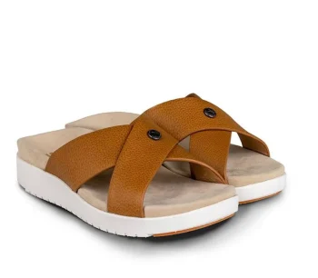 Sale KURU Footwear BREEZE Caramelbrown-white-gum