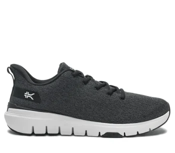 Online KURU Footwear FLEX Via WIDE Jetblack-brightwhite