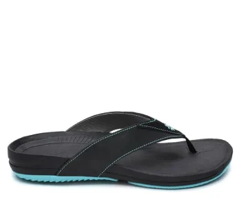 Online KURU Footwear KALA Jetblack-bluebreeze